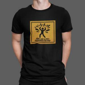 Wielkie Ilości Piorunów na Raz - Album koszulka front2