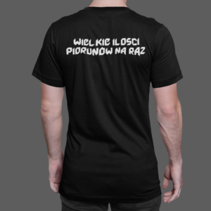 Wielkie-Ilosci-Piorunow-na-Raz-Biały Ptak-koszulka-back