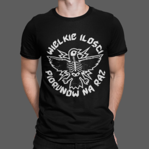 Wielkie-Ilosci-Piorunow-na-Raz-Biały Ptak-koszulka-front1