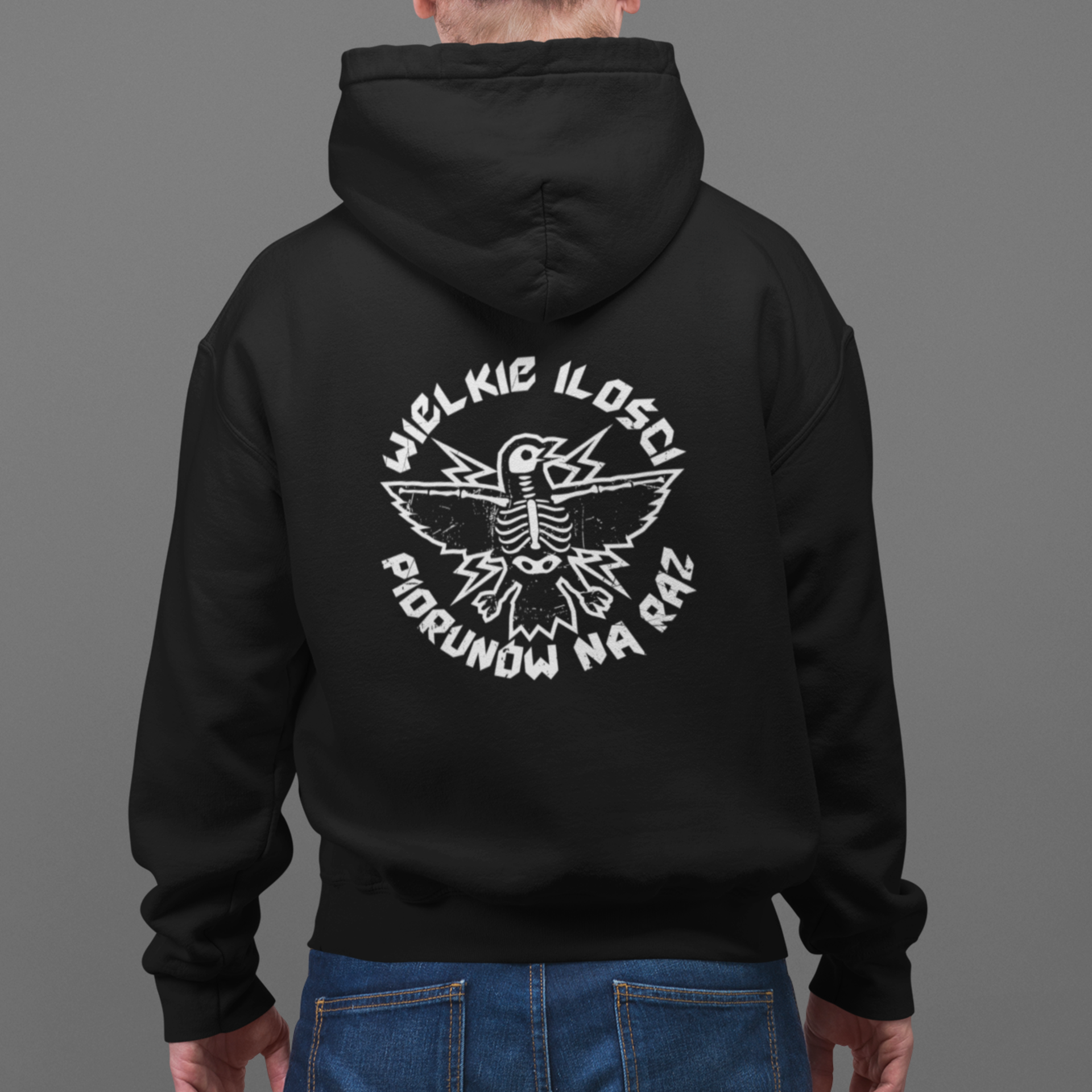 Wielkie Ilości Piorunów na Raz - Bluza rozpinana back